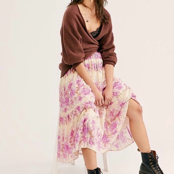 Spell Coco Lei Midi/Maxi Skirt, Lilac, Med, EUC! - Picture 9 of 9